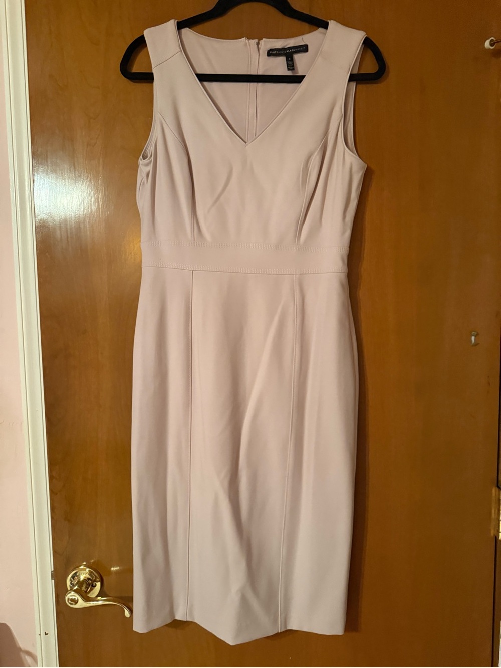 Banana Republic Sleeveless V-Neck Midi Dress and Blazer in Pale Lavender